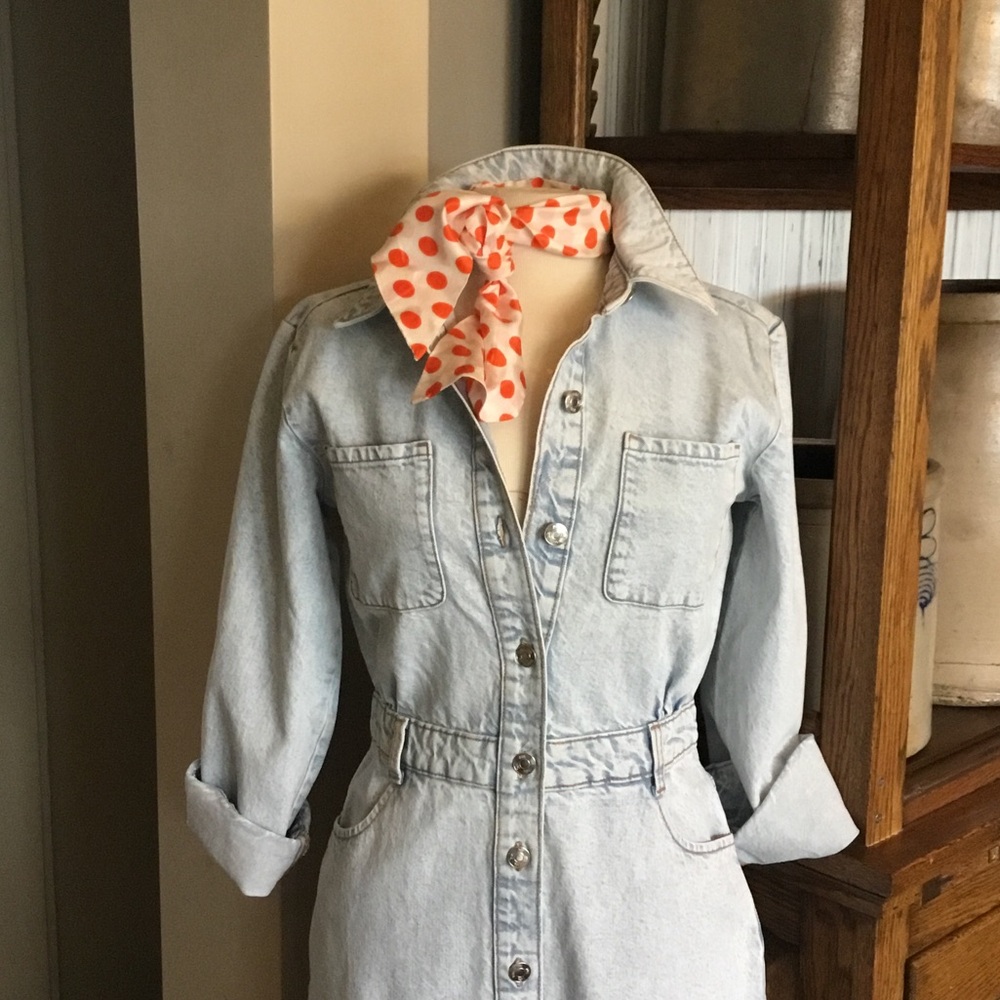 NWOT Zara Denim Dress